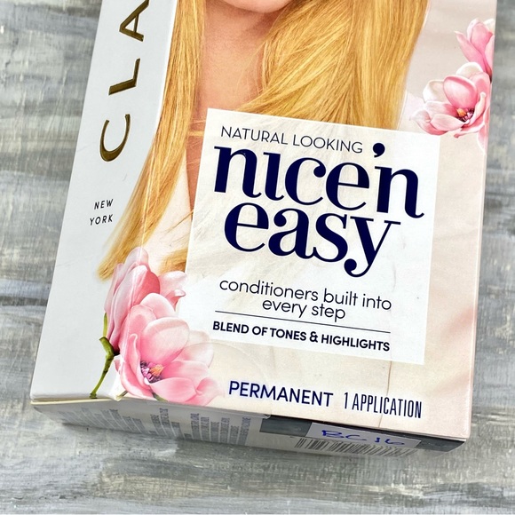 NWT Clairol Nice ‘n Easy 8G Medium Golden Blonde Permanent Hair Color Gray Cover - Picture 4 of 10